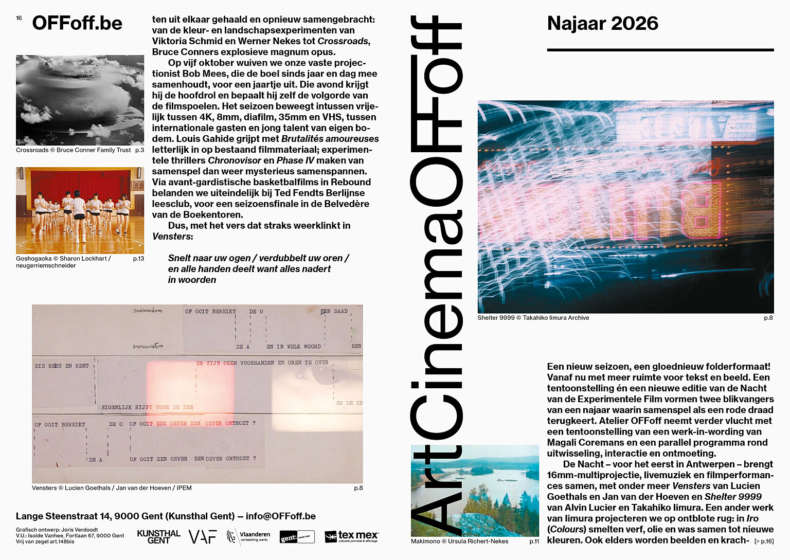OF Foff 2026 najaar nieuws
