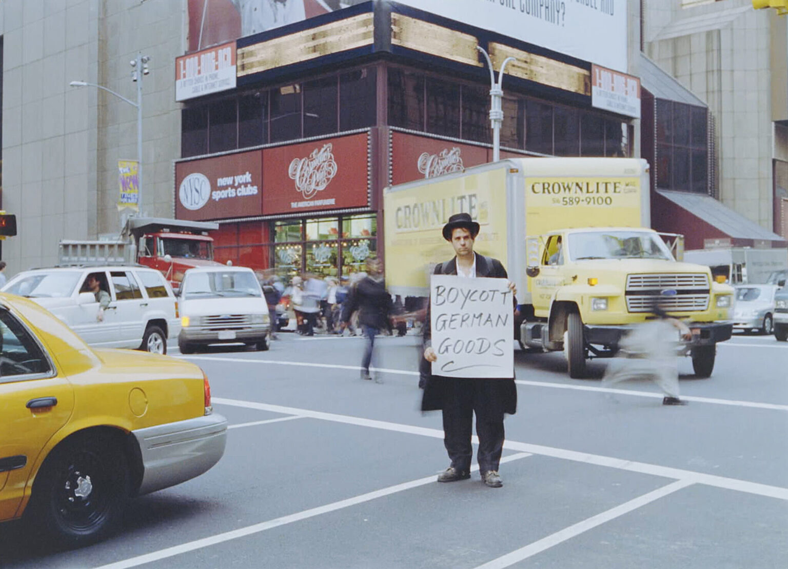 Goeie SCHLINGENSIEF In das Schweigen hineinschreien Christoph Schlingensief in New York