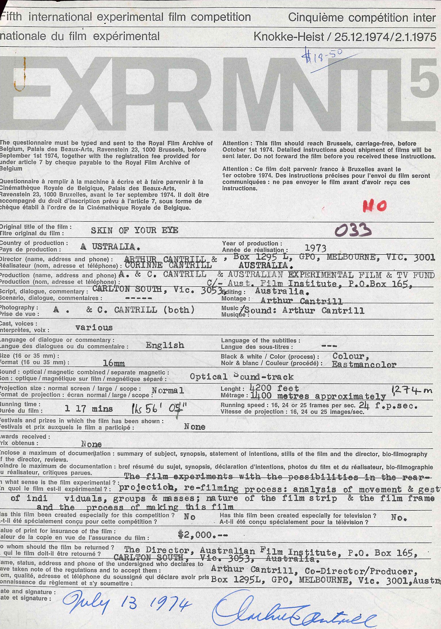 Cantrills dossier EXPRMNTL 5 pages 4